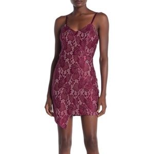 Bailey Blue Metallic Lace Mimi Dress